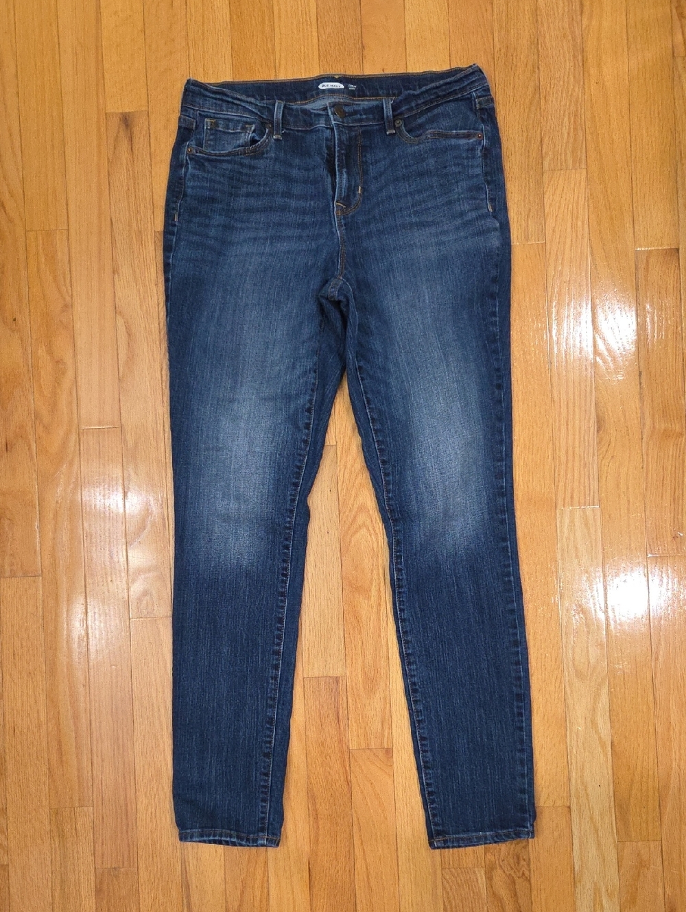 Old Navy Women's Curvy Indigo Skinny Jeans